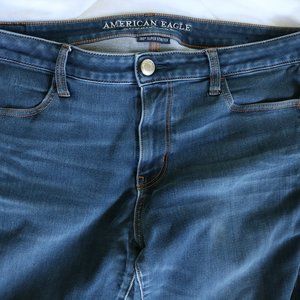 AE Super Stretch Jegging Size 16 Short